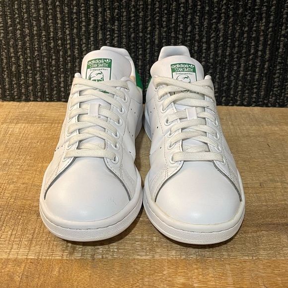 Adidas Stan Smith Sneakers White/Green - Size 7 - Picture 2 of 8